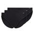 Rio Slip im 3er Pack aus der Damenunterwäsche-Serie COTTON ESSENTIALS von der Marke Skiny, Farbe: black, Produktfoto
