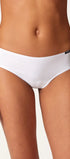 Cheeky Panty aus der Damenunterwäsche-Serie COTTON ESSENTIALS von der Marke Skiny, Farbe: white, Vorderansicht