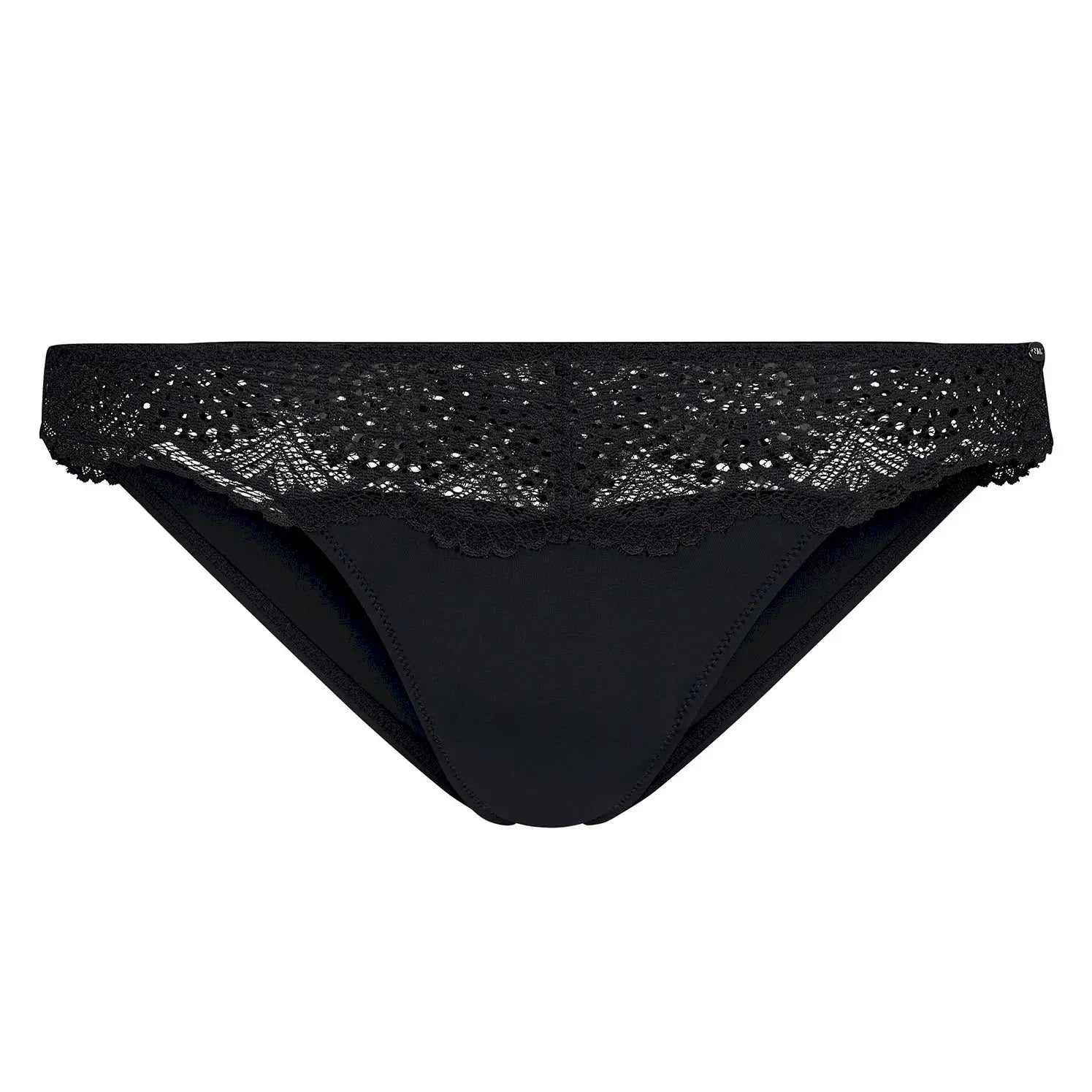 Cheeky Brasiliano aus der Damenunterwäsche-Serie MICRORNAMENTS von der Marke Skiny, Farbe: black, Produktfoto
