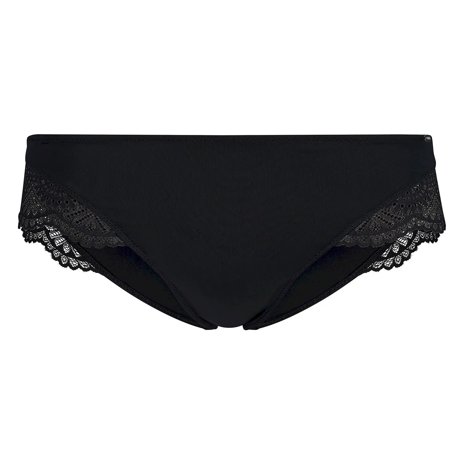 Cheeky Panty aus der Damenunterwäsche-Serie MICRORNAMENTS von der Marke Skiny, Farbe: black, Produktfoto