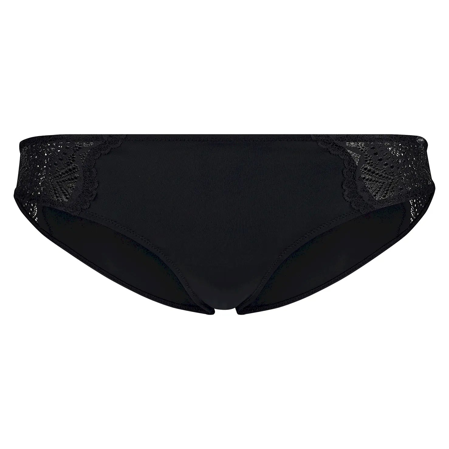 Rio Slip aus der Damenunterwäsche-Serie MICRORNAMENTS von der Marke Skiny, Farbe: black, Produktfoto
