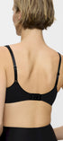 Bügel BH aus der Damenunterwäsche-Serie MODERN SOFT & COTTON von der Marke Triumph, Farbe: black, Rückansicht