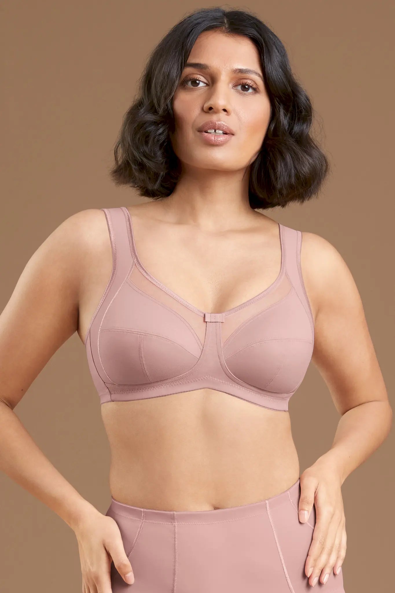 Minimizer BH aus der Damenunterwäsche-Serie CLARA von der Marke Anita, Farbe: rosewood, Vorderansicht