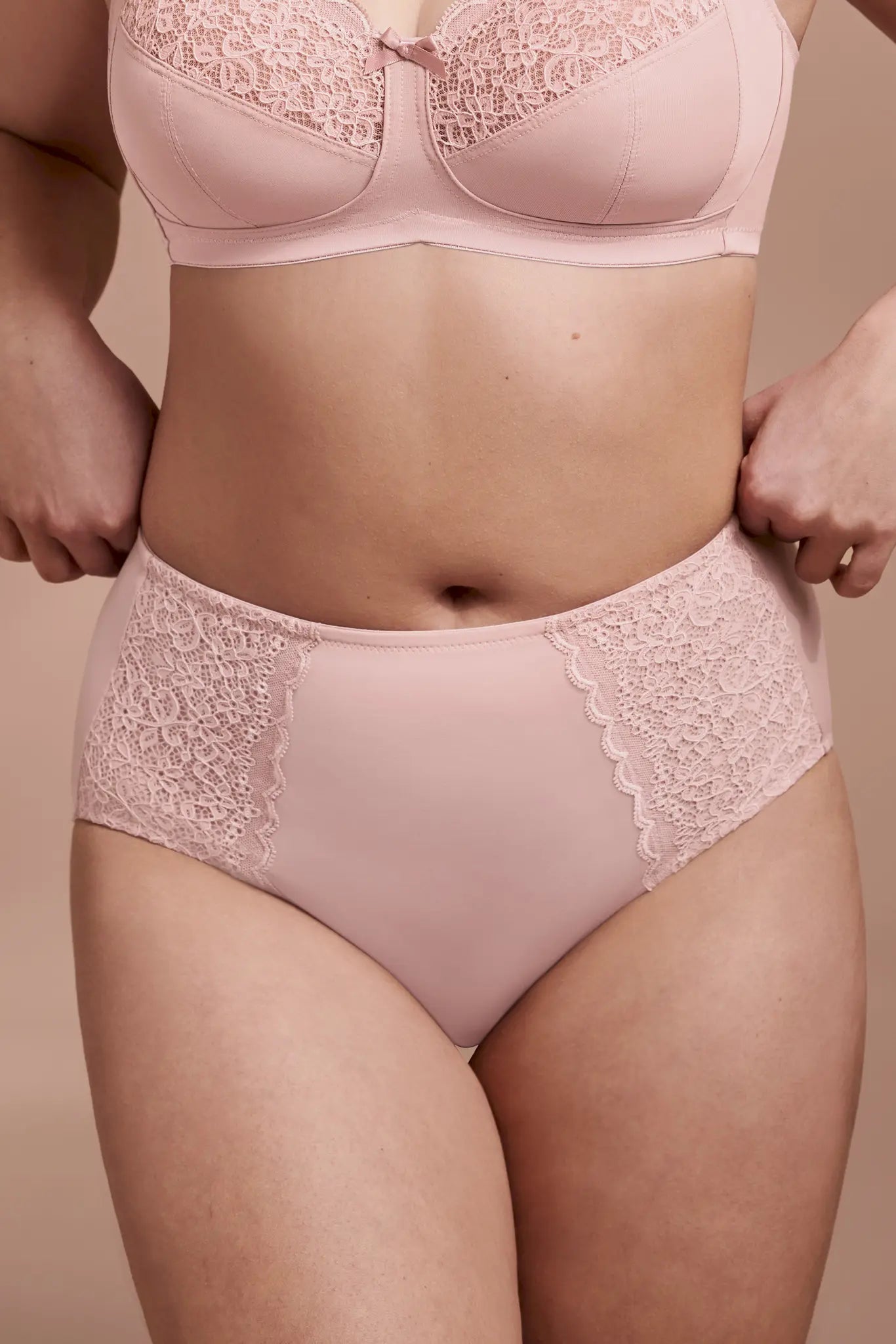 Taillenslip Dessous-Serie HAVANNA von der Marke Anita, Farbe: rosewood, Vorderansicht