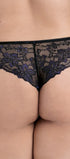 Shorty aus der Dessous-Serie SUZETTE von der Marke Rosa Faia, Farbe: schwarz, Rückansicht