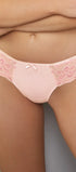 Shorty aus der Dessous-Serie SUZETTE von der Marke Rosa Faia, Farbe: wild rose, Seitenansicht