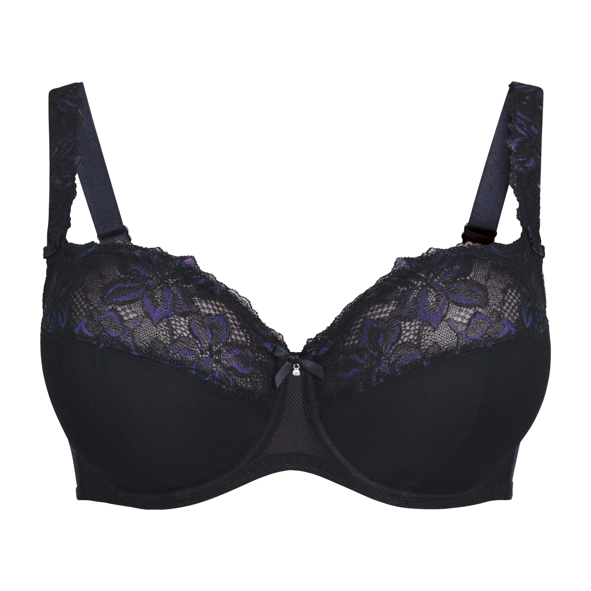 Full Cup Bügel-BH aus der Dessous-Serie SUZETTE von der Marke Rosa Faia, Farbe: schwarz, Produktfoto