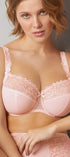 Full Cup Bügel-BH aus der Dessous-Serie SUZETTE von der Marke Rosa Faia, Farbe: wild rose, Vorderansicht