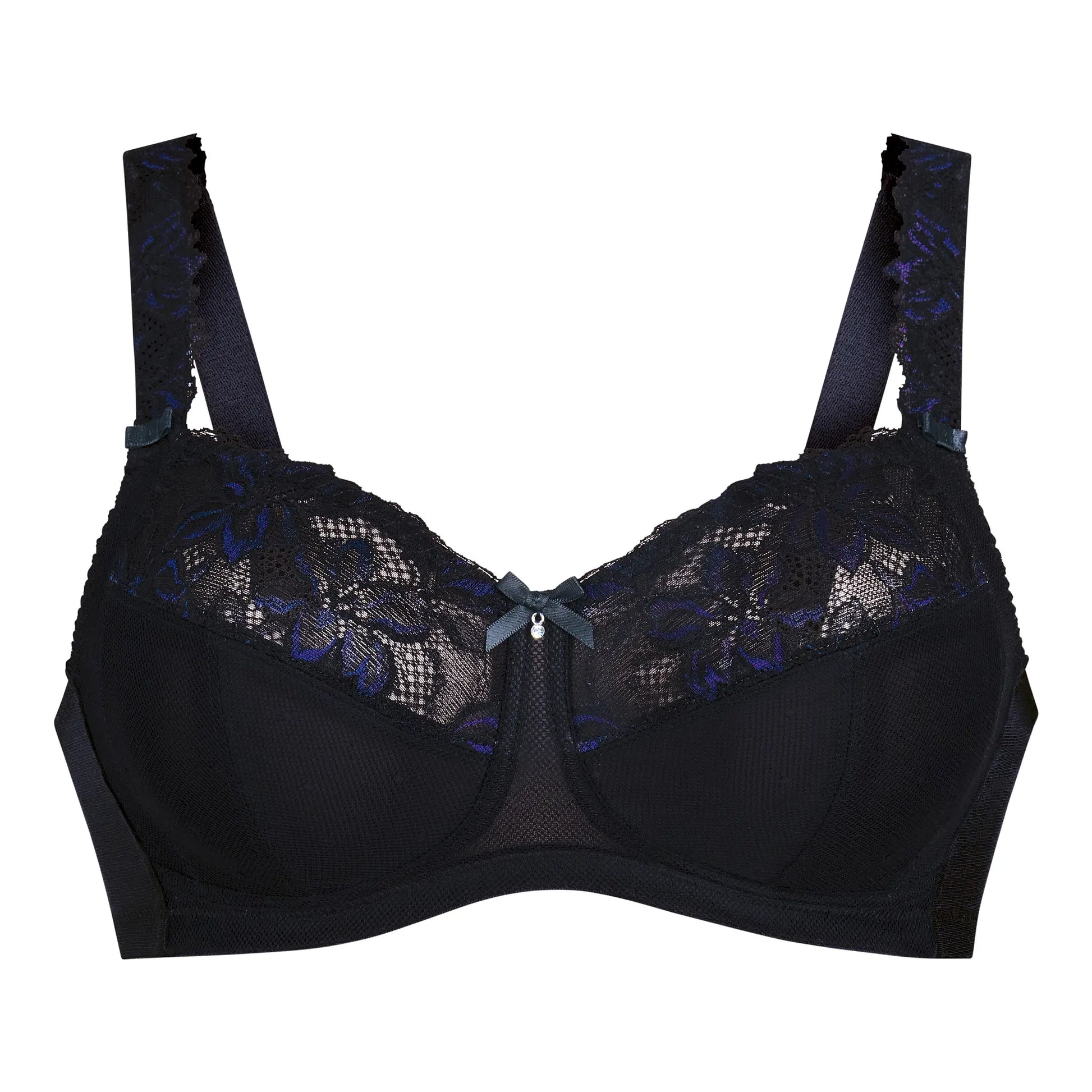 Soft-BH aus der Dessous-Serie SUZETTE von der Marke Rosa Faia, Farbe: schwarz, Produktfoto