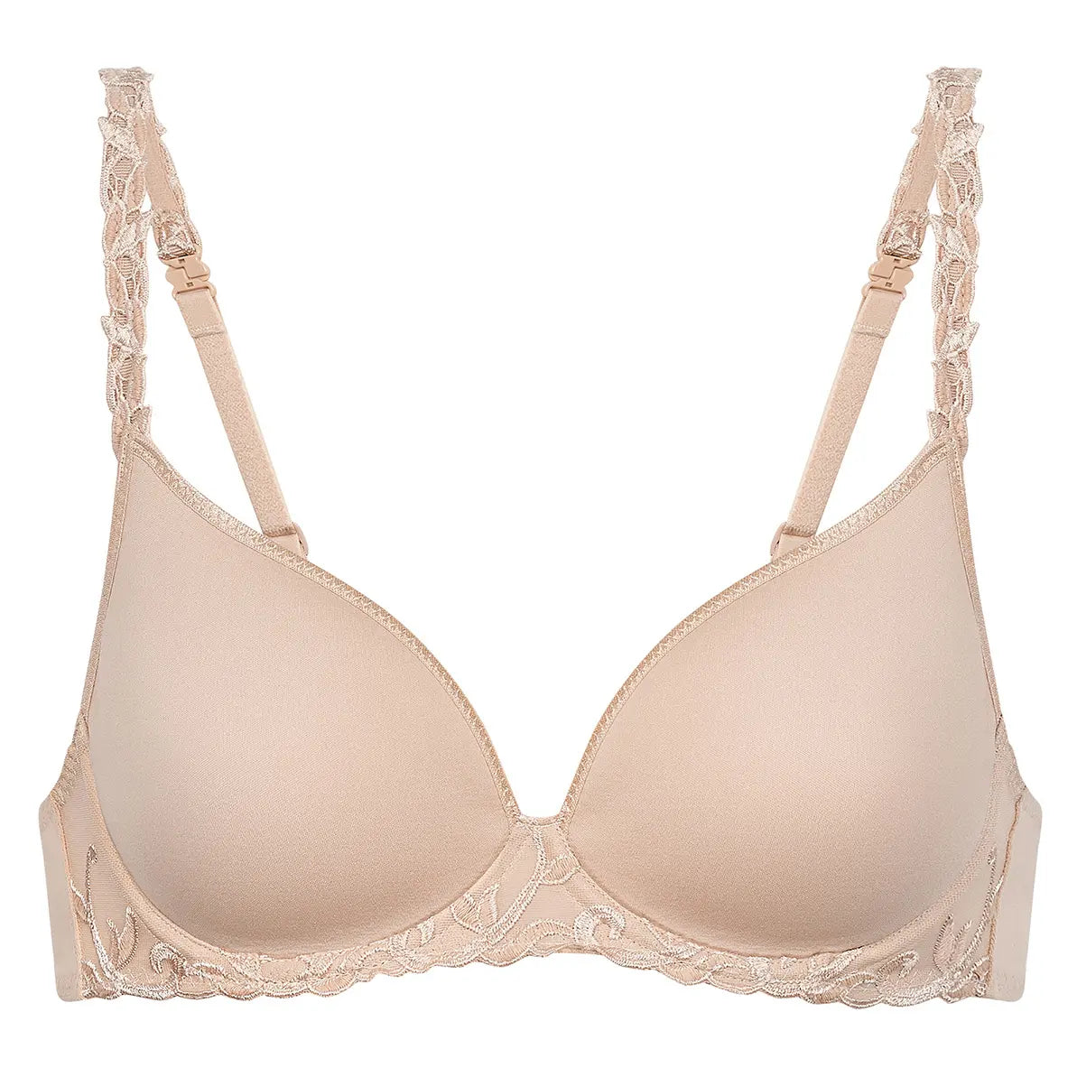 Spacer BH mit tiefem Ausschnitt aus der Dessous-Serie ANDORA von der Marke Simone Perele, Farbe: skin rose, Produktfoto