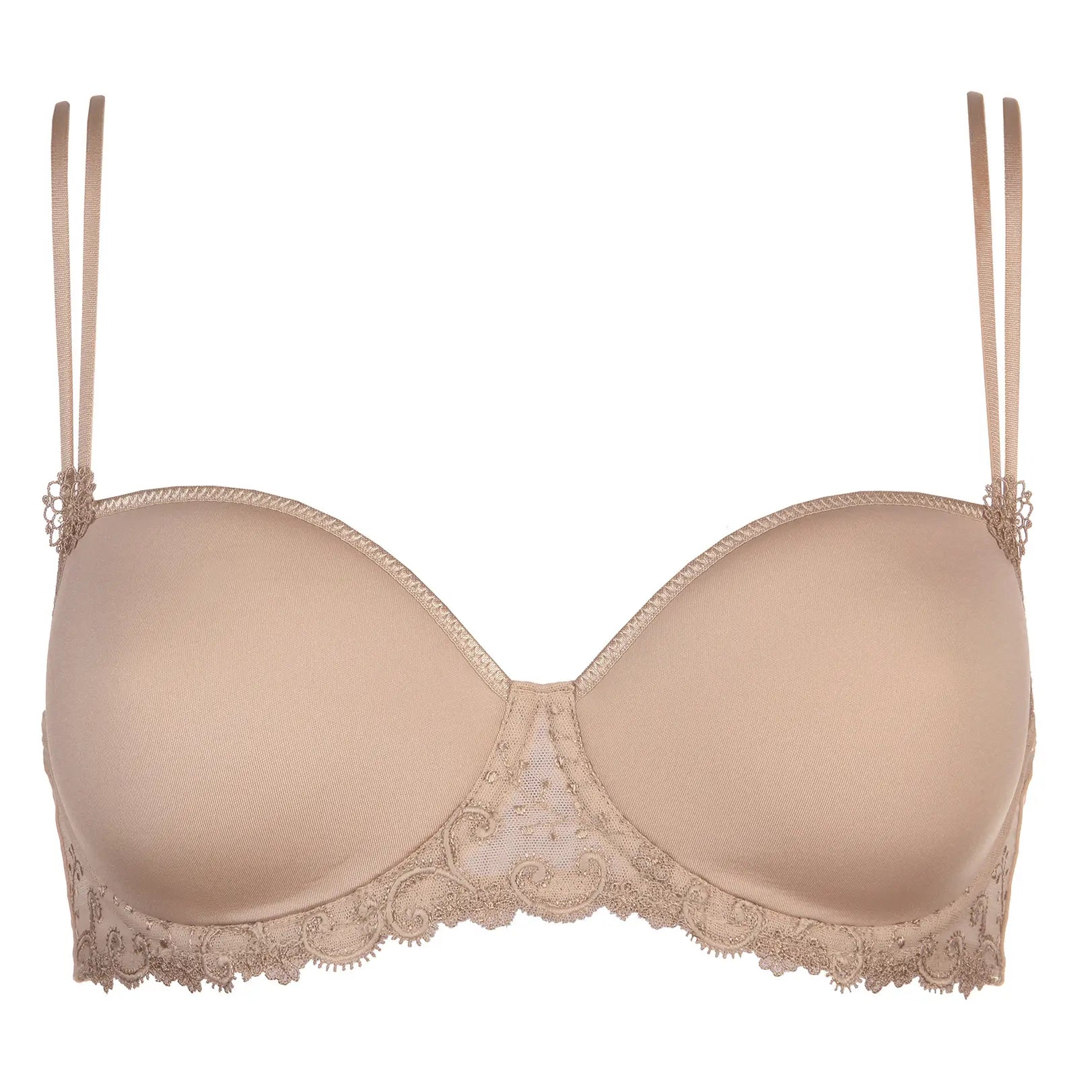 Contour BH mit Spacerschale aus der Dessous-Serie DÉLICE von der Marke Simone Perele, Farbe: haut, Produktfoto