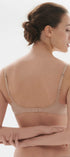 Contour BH mit Spacerschale aus der Dessous-Serie DÉLICE von der Marke Simone Perele, Farbe: haut, Rückansicht