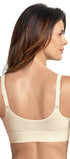 Erstversorgungs-BH mit Vorderverschluss aus der Prothesenunterwäsche-Serie SALVIA von der Marke Anita, Farbe: champagner, Rückansicht