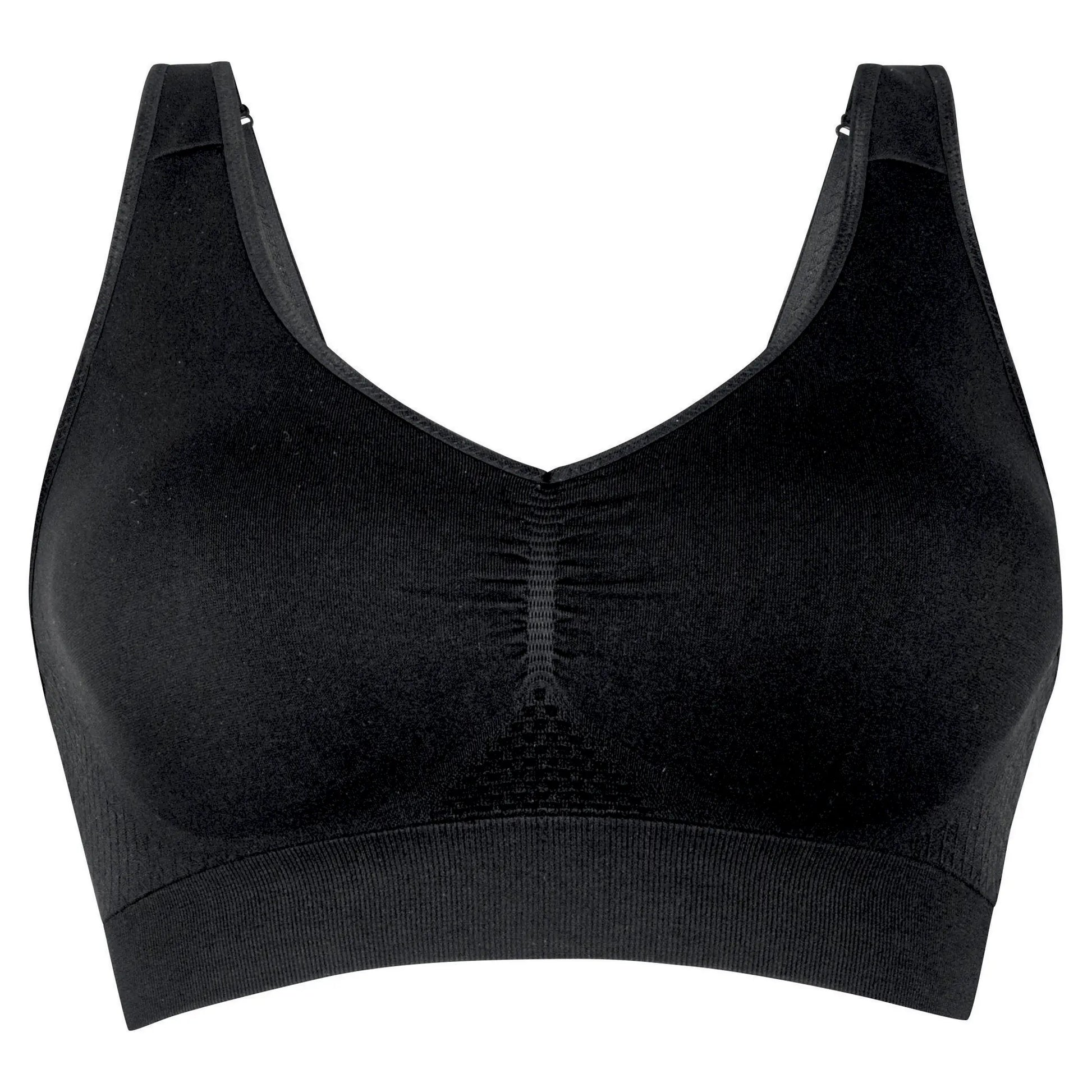 Erstversorgungs-Bustier aus der Prothesenunterwäsche-Serie LOTTA von der Marke Anita, Farbe: schwarz, Produktfoto