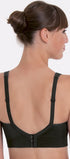 Erstversorgungs-Bustier aus der Prothesenunterwäsche-Serie LOTTA von der Marke Anita, Farbe: schwarz, Rückansicht
