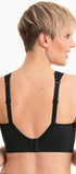 Erstversorgungs-Bustier aus der Prothesenunterwäsche-Serie LOTTA LACE von der Marke Anita, Farbe: schwarz, Rückansicht