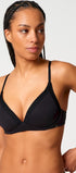 Triangel BH gepaddet aus der Frauenunterwäsche-Serie NATURAL BEAUTY von der Marke Skiny, Farbe: black, Vorderansicht