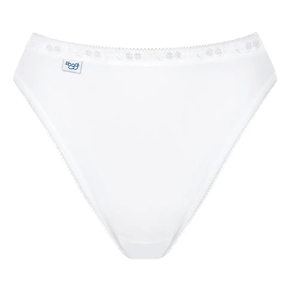 Tai Slip aus der Frauenunterwäsche-Serie BASIC+ von der Marke Sloggi, Farbe: white, Produktfoto