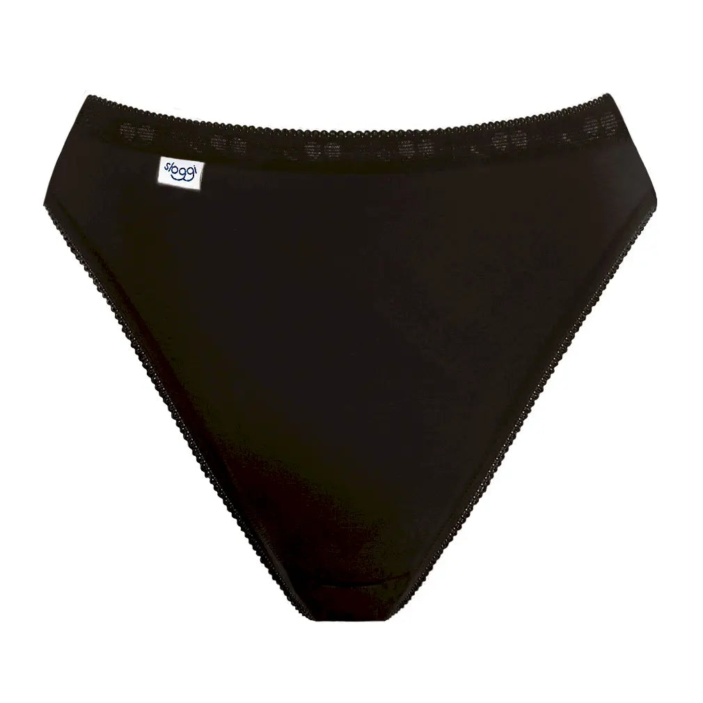 Tai Slip aus der Frauenunterwäsche-Serie BASIC+ von der Marke Sloggi, Farbe: black, Produktfoto