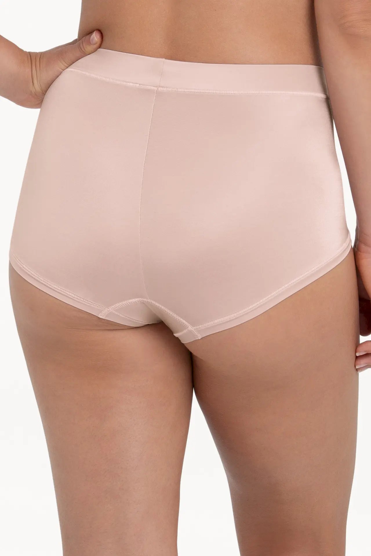 Taillenslip+ aus der Lieblingswäsche-Serie CLAIRE von der Marke Anita, Farbe: rosewater, Rückansicht