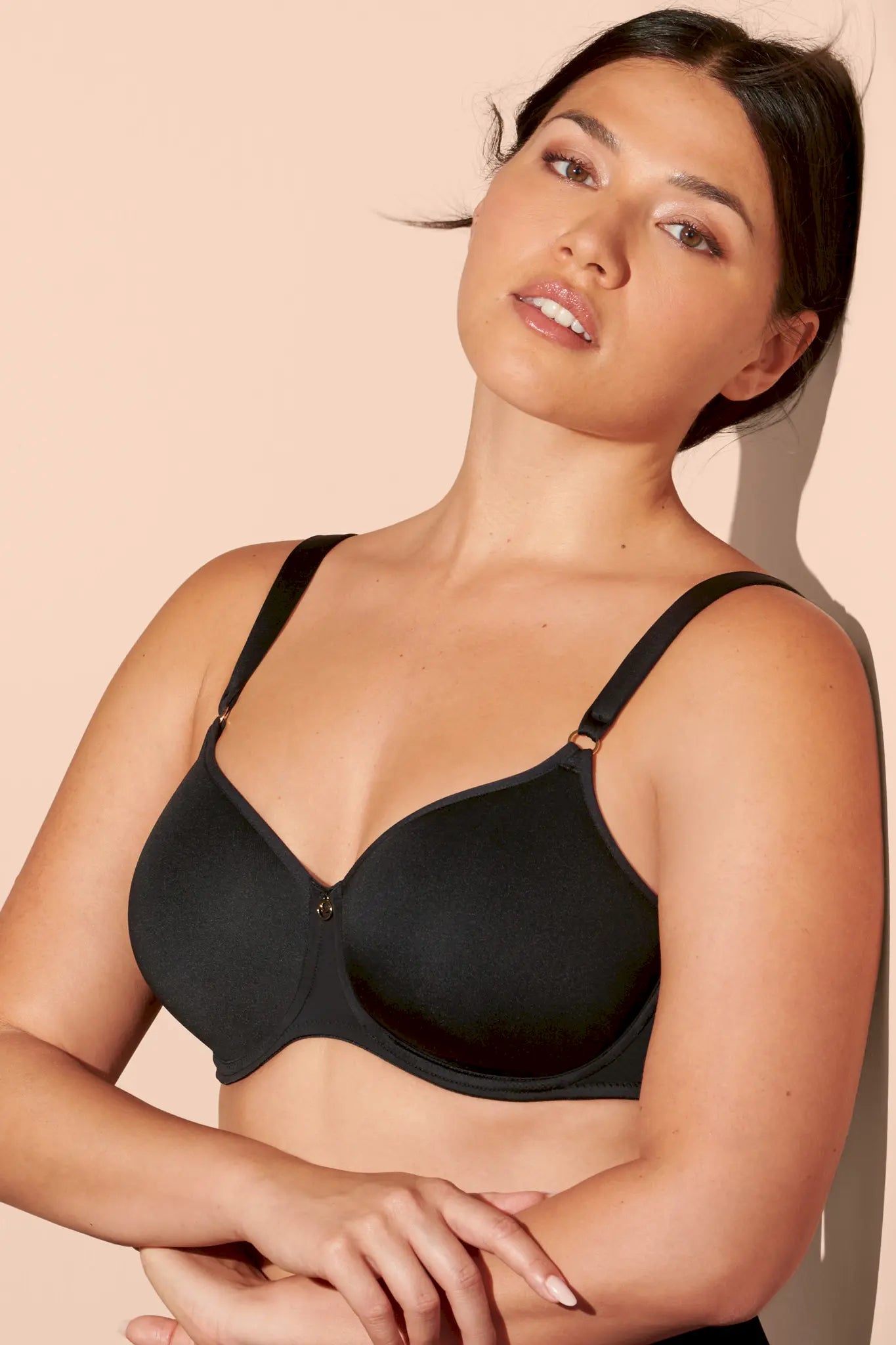 Spacer-BH aus der Lieblingswäsche-Serie CLAIRE von der Marke Anita, Farbe: schwarz, Seitenansicht
