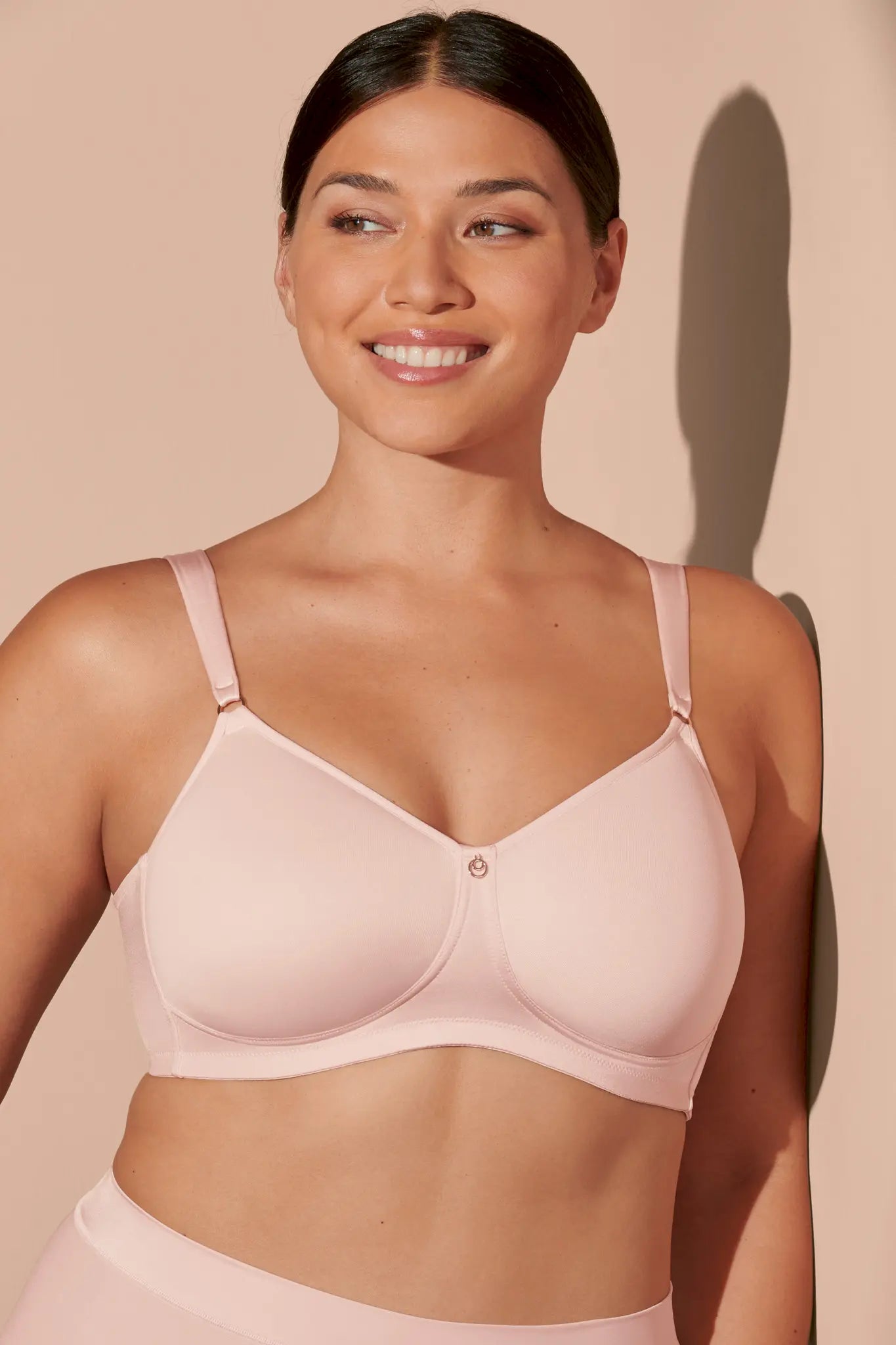 Spacer BH ohne Bügel aus der Lieblingswäsche-Serie CLAIRE von der Marke Anita, Farbe: rosewater, Vorderansicht