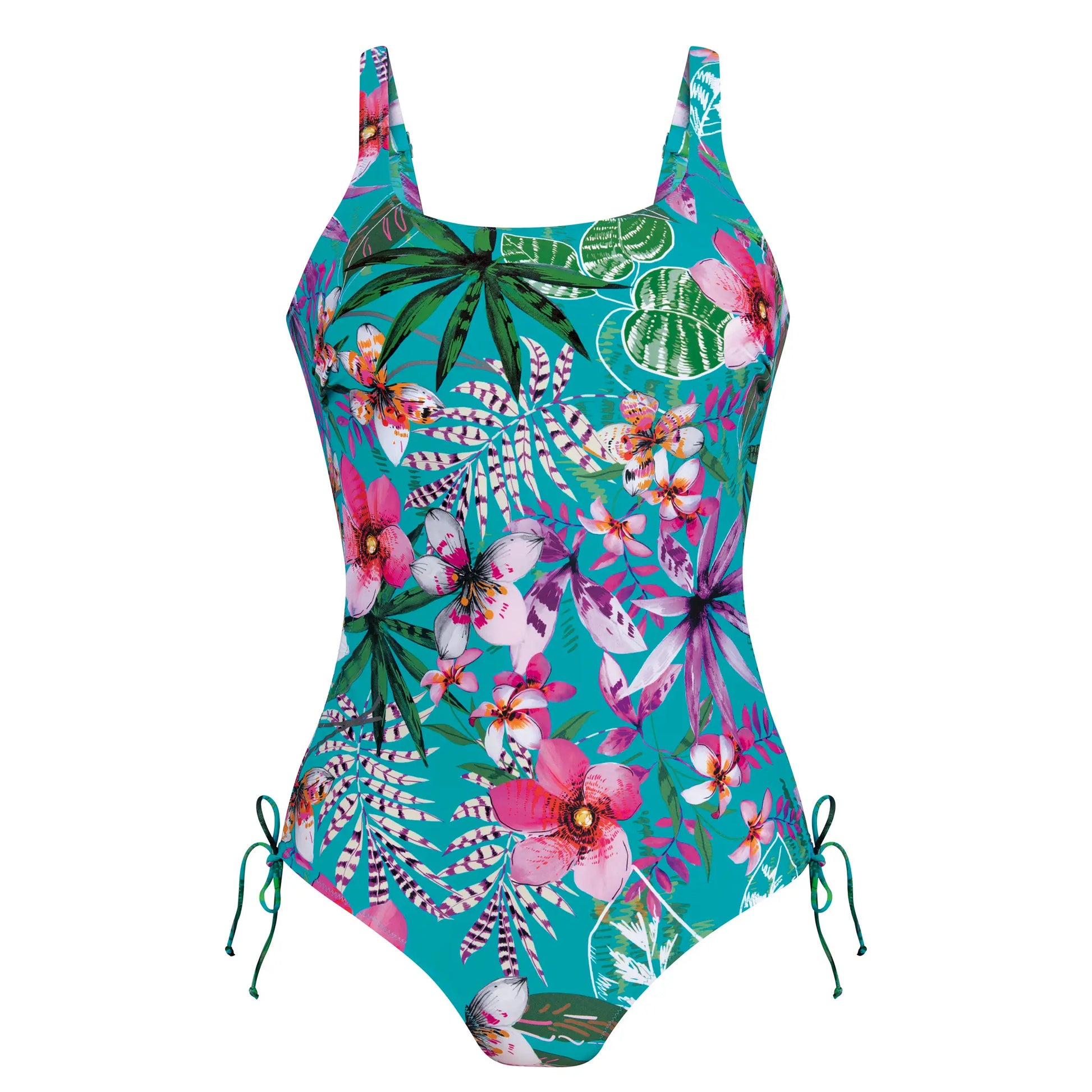 Prothesen Badeanzug aus der Swimwear-Serie TAVIRA von der Marke Anita care, Farbe: capri blue, Produktfoto