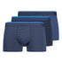 Pants im 3er Pack aus der Männerunterwäsche-Serie COTTON MULTIPACK von der Marke Skiny men, Farbe: blue multi selection, Produktfoto
