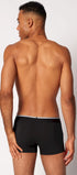 Pants im 3er Pack aus der Männerunterwäsche-Serie COTTON MULTIPACK von der Marke Skiny men, Farbe: black, Rückansicht