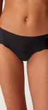 Periodenslip aus der Menstruationsunterwäsche-Serie MONTHLYSOLUTION von der Marke Skiny, Farbe: black, Vorderansicht