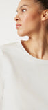 Langarmshirt aus der Nachtwäsche-Serie NIGHT IN MIX & MATCH von der Marke Skiny, Farbe: ivory, Detailansicht