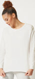 Langarmshirt aus der Nachtwäsche-Serie NIGHT IN MIX & MATCH von der Marke Skiny, Farbe: ivory, Vorderansicht