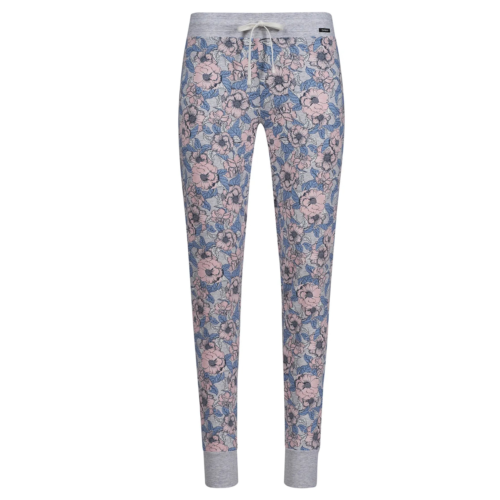 Schlafhose aus der Nachtwäsche-Serie NIGHT IN MIX & MATCH von der Marke Skiny, Farbe: melange flowers, Produktfoto