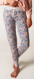 Schlafhose aus der Nachtwäsche-Serie NIGHT IN MIX & MATCH von der Marke Skiny, Farbe: melange flowers, Vorderansicht
