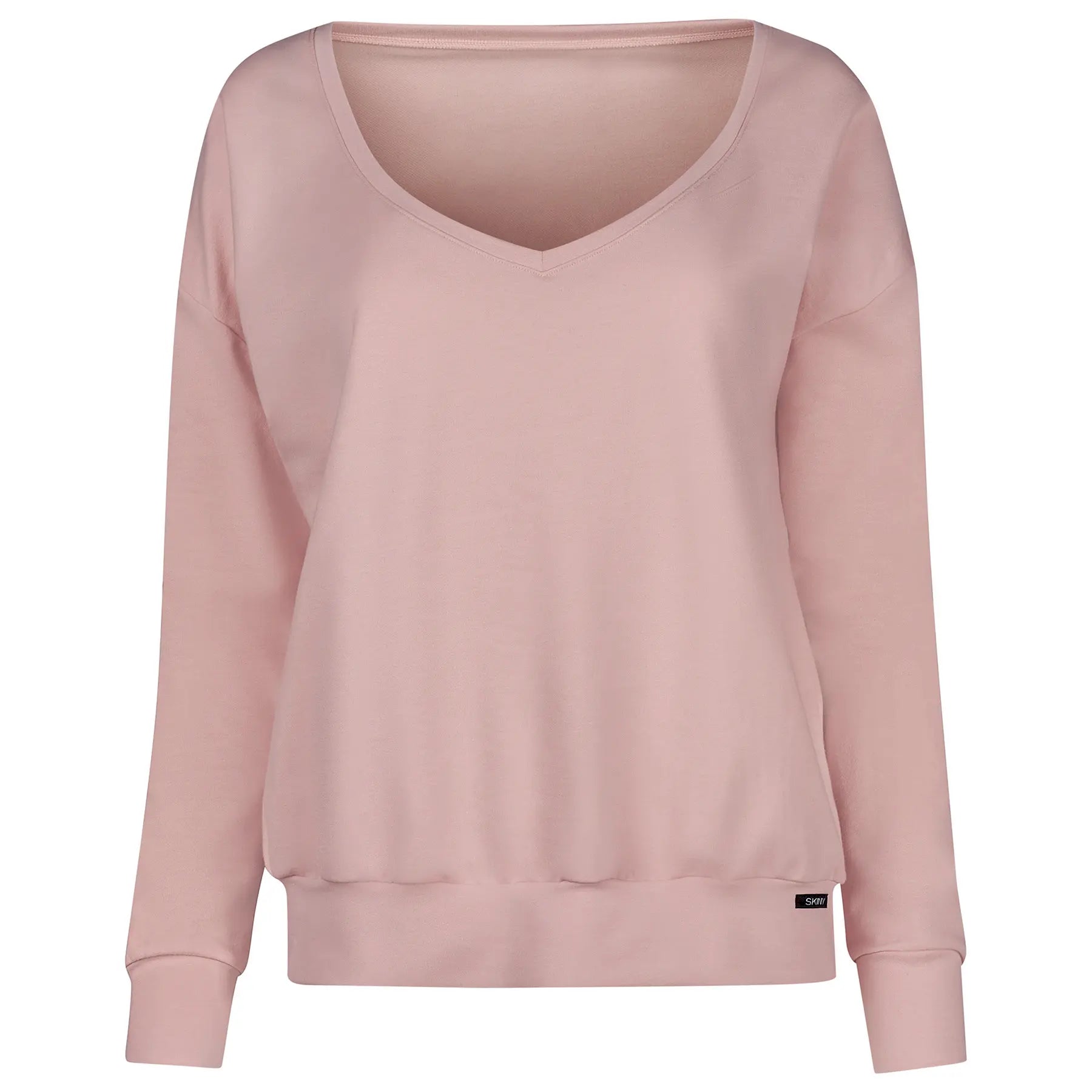 Langarm Shirt aus der Nachtwäsche-Serie NIGHT IN MIX & MATCH von der Marke Skiny, Farbe: rose smoke, Produktfoto