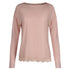 Schlafshirt langarm aus der Nachtwäsche-Serie NIGHT IN MIX & MATCH von der Marke Skiny, Farbe: rose smoke, Produktfoto