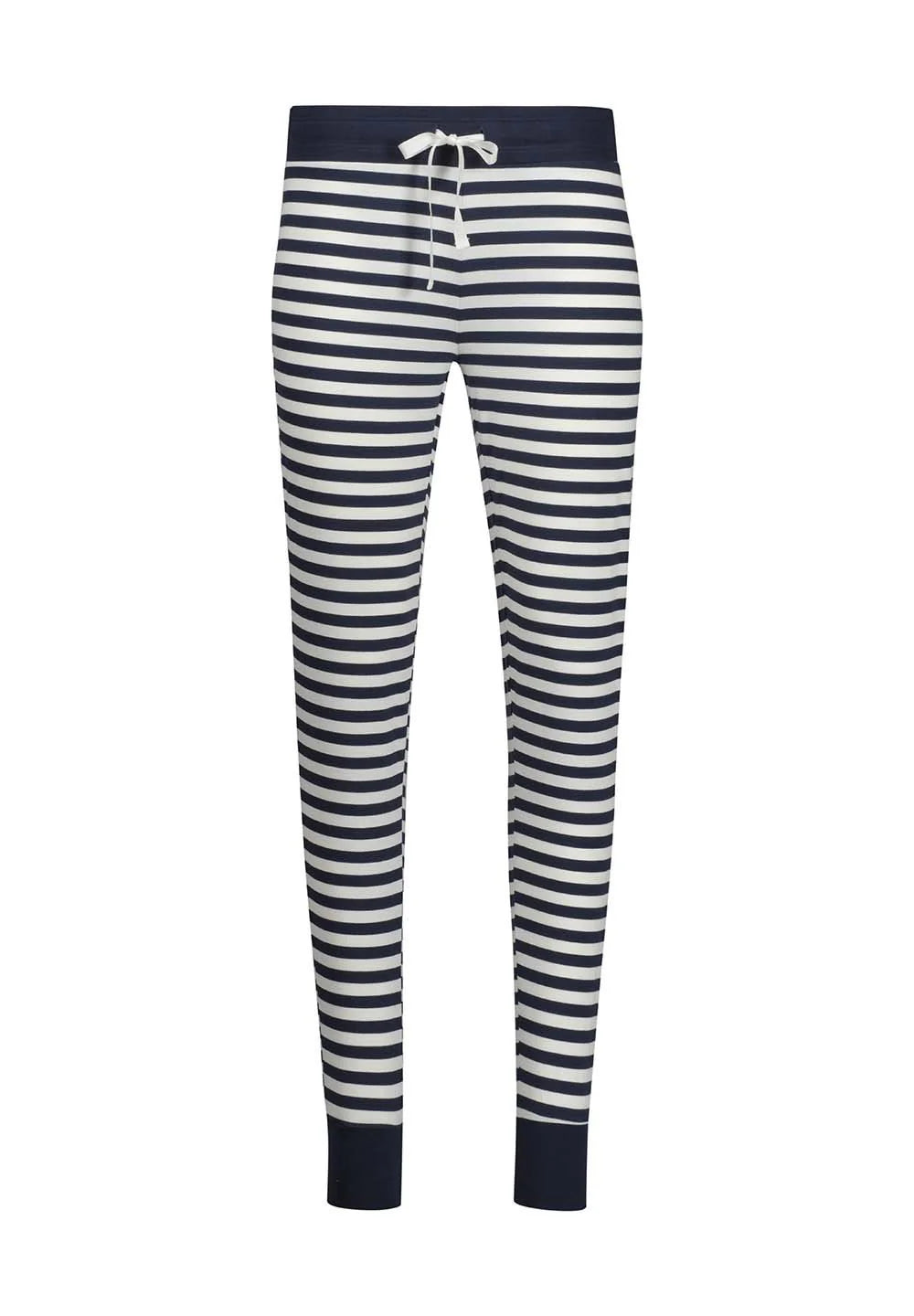 Pyjama aus der Nachtwäsche-Serie NIGHT IN MIX & MATCH von der Marke Skiny, Farbe: navy blazer, Hose Vorderansicht