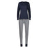 Pyjama aus der Nachtwäsche-Serie NIGHT IN MIX & MATCH von der Marke Skiny, Farbe: navy blazer, Produktfoto