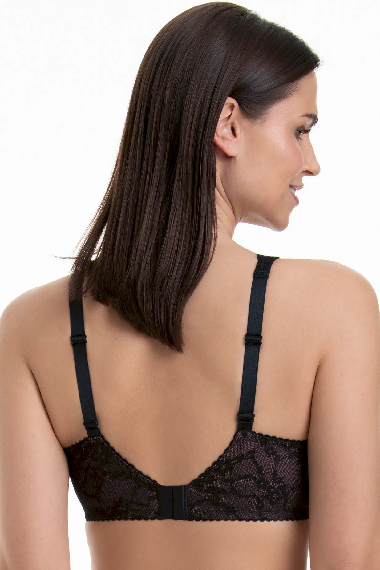 Prothesen-BH aus der Prothesenunterwäsche-Serie BOBETTE von der Marke Anita care, Farbe: schwarz, Rückansicht