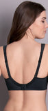Prothesen-BH aus der Prothesenunterwäsche-Serie LISA von der Marke Anita, Farbe: schwarz, Rückansicht