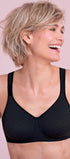 Prothesen-BH aus der Prothesenunterwäsche-Serie LISA von der Marke Anita, Farbe: schwarz, Vorderansicht