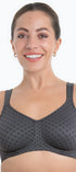 Prothesen-BH aus der Prothesenunterwäsche-Serie LISA von der Marke Anita, Farbe: anthrazit, Vorderansicht