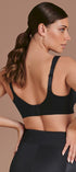 Komfort BH aus der Shapewear-Serie BEAUTY SHAPER von der Marke Anita, Farbe: schwarz, Rückansicht