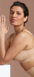 Komfort BH aus der Shapewear-Serie BEAUTY SHAPER von der Marke Anita, Farbe: deep sand, Seitenansicht