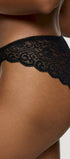 Tai Slip aus Spitze aus der Dessous-Serie AMOURETTE von der Marke Triumph, Farbe: black, Seitenansicht