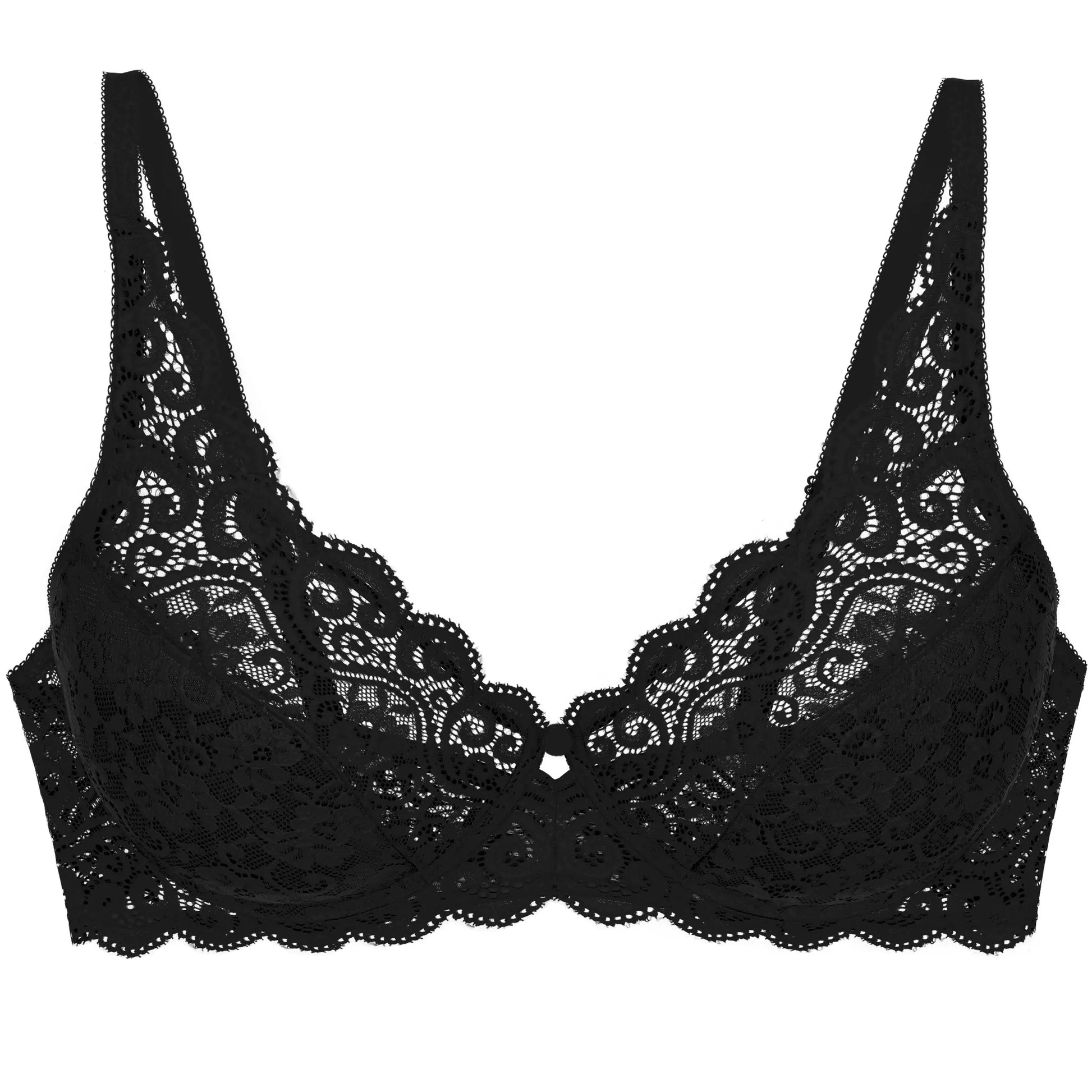 Bügel BH aus der Dessous-Serie AMOURETTE mit Spitze von der Marke Triumph, Farbe: black, Produktfoto
