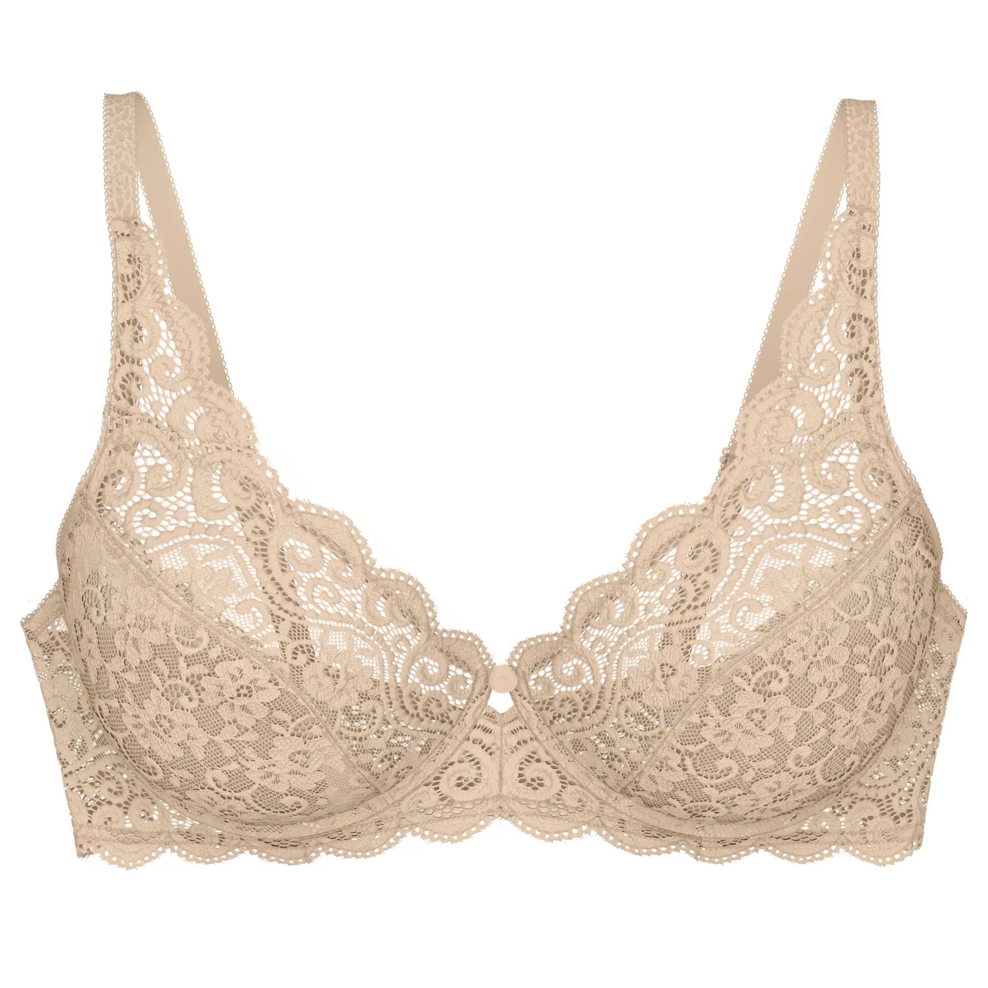 Bügel BH aus der Dessous-Serie AMOURETTE mit Spitze von der Marke Triumph, Farbe: skin, Produktfoto