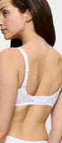 Minimizer BH ohne Bügel aus der Dessous-Serie aus Spitze AMOURETTE von der Marke Triumph, Farbe: white, Rückansicht