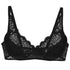 BH ohne Bügel aus der Dessous-Serie aus Spitze AMOURETTE von der Marke Triumph, Farbe: black, Produktfoto