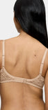 Gefütterter Bügel BH aus der Dessous-Serie aus Spitze AMOURETTE von der Marke Triumph, Farbe: skin, Rückansicht
